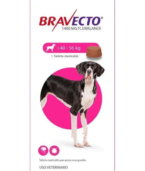 Bravecto 1400 mg Fluralaner 40-56 kg