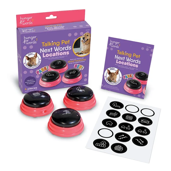 Brightkins Talking Pet Next Words Set Dog Trainer – Locations