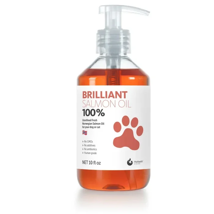 Brilliant Salmon Oil Supplement for Dogs and Cats