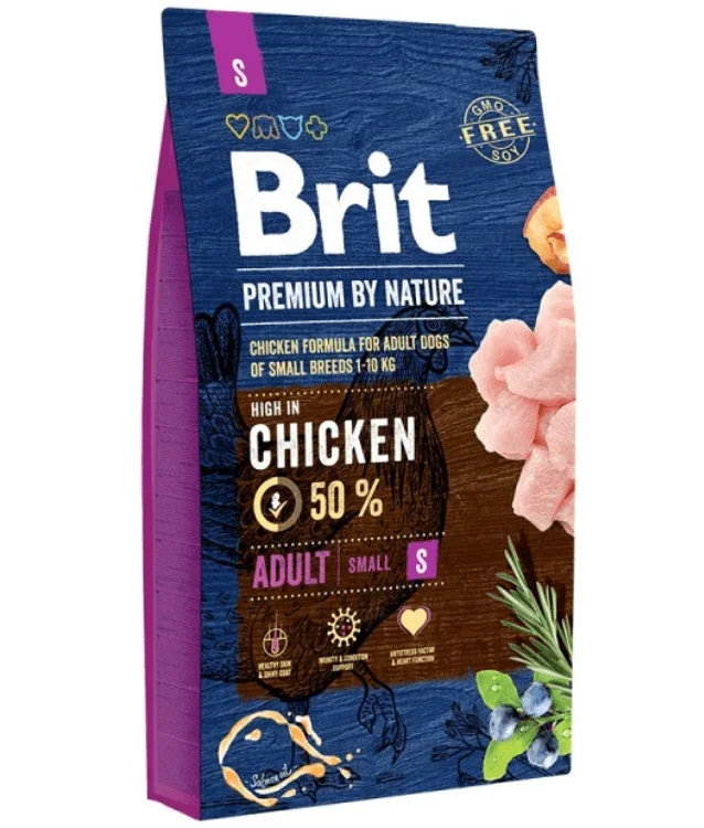 Brit Premium – Small Breed Adult Chicken 3Kg-8Kg