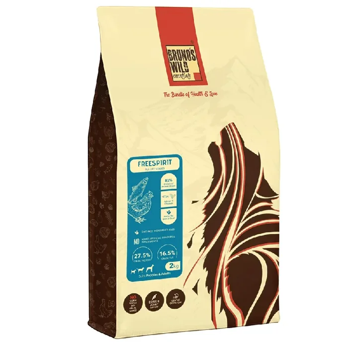Bruno’s Wild Essentials Freespirit Dog Dry Food