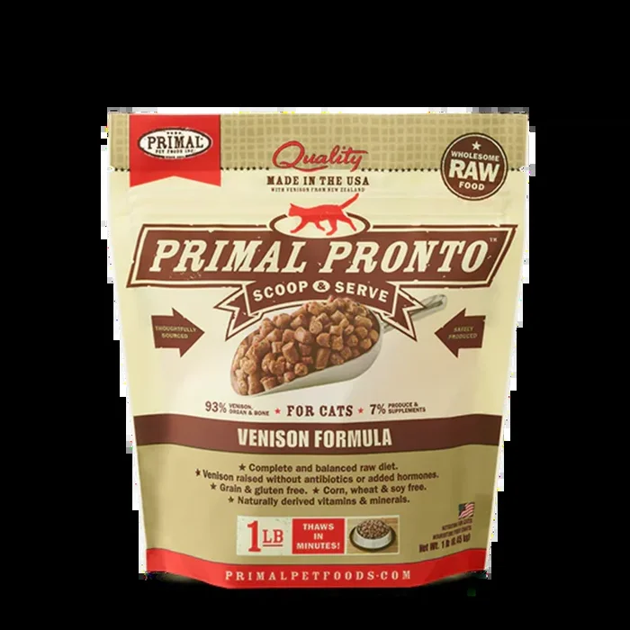 [Call to Order] Primal Pronto Venison Frozen Raw Cat Food