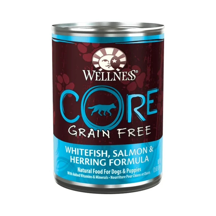 Canned Dog Food – CORE Pâté – Grain Free White Fish, Salmon & Herring – 12.5 oz