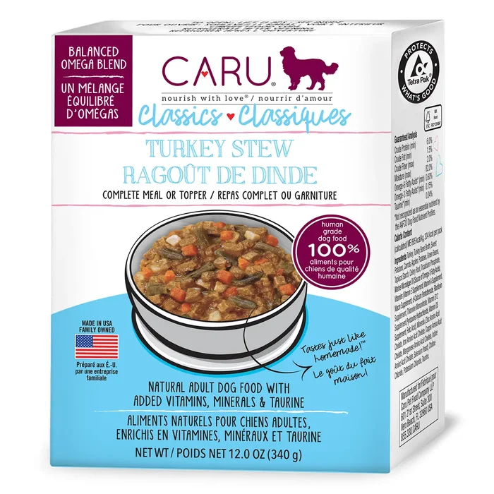 Caru Classics Turkey Stew Dog Food