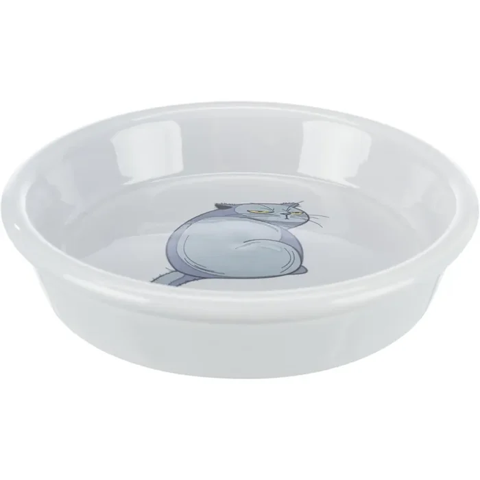 Cat bowls with ceramic pattern Trixie