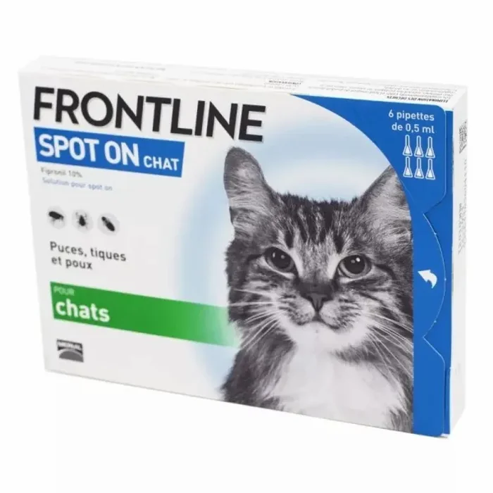 Cat pest control Frontline Spot On (x6)