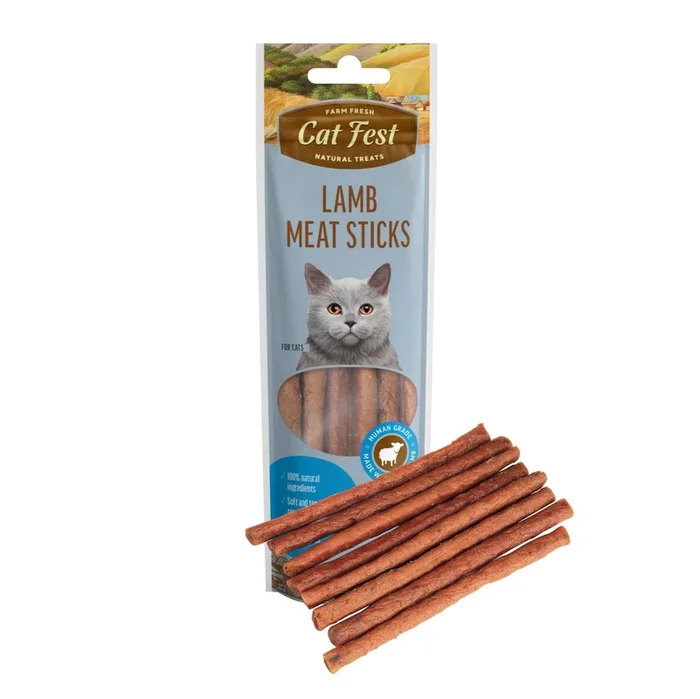 Catfest Lamb Meat Sticks Cat Treats