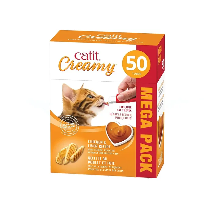 Catit Creamy Cat Treats – Chicken and Liver