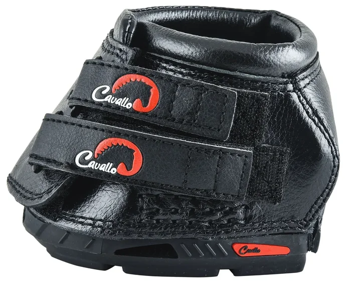 Cavallo Slim Simple Hoof Boot, Black, Pair