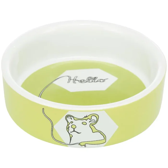 Ceramic rodent bowls Trixie