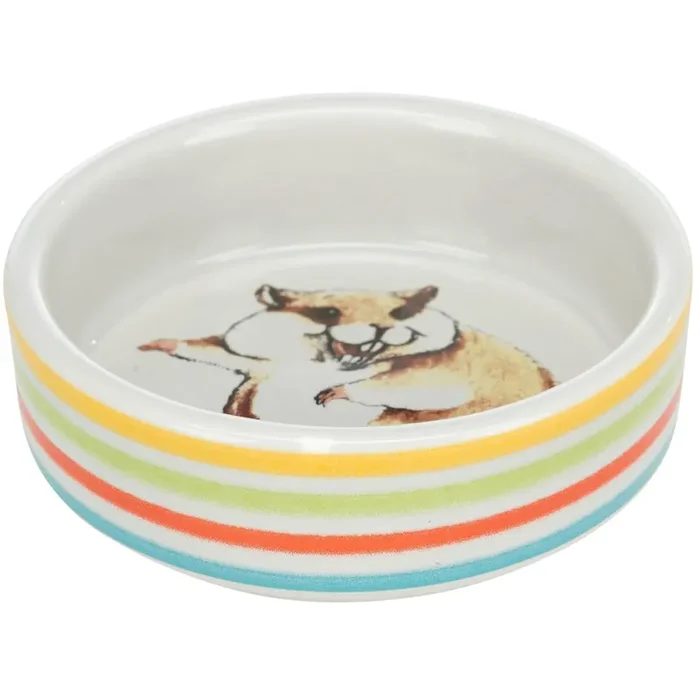 Ceramic rodent bowls Trixie