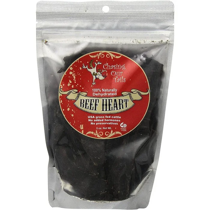 Chasing Our Tails Dehydrated Beef Heart Dog Treats