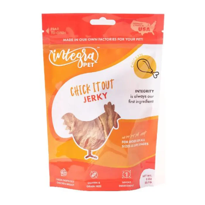 Chasing Our Tails Integra Pet Chick it Out Jerky Dog Treats