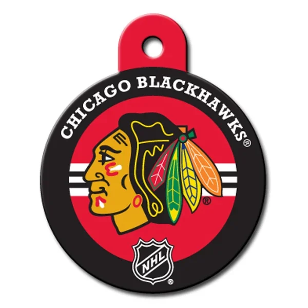 Chicago Blackhawks Engravable Pet I.D. Tag