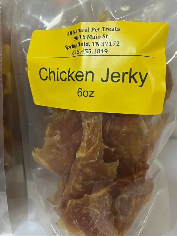 Chicken Jerky Soft 6 oz Bag