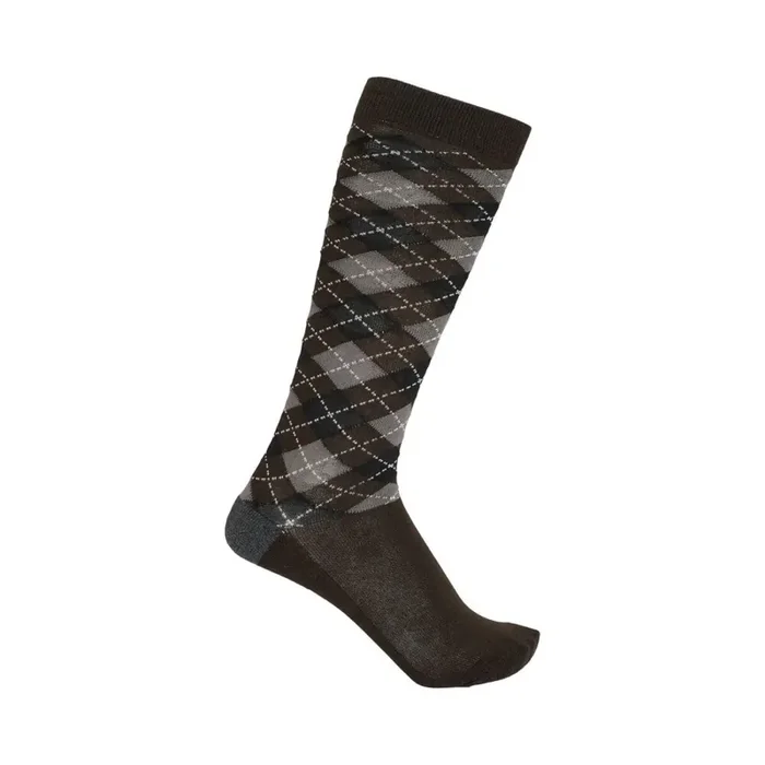 Children‘s riding socks Equipage Lax Argyle [Size 28/32]