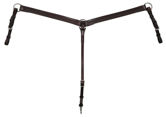 Circle Y Copper Mine Breast Collar