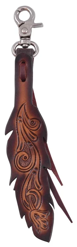 Circle Y Western Decorative Tooled Leather Saddle & Tack Charms