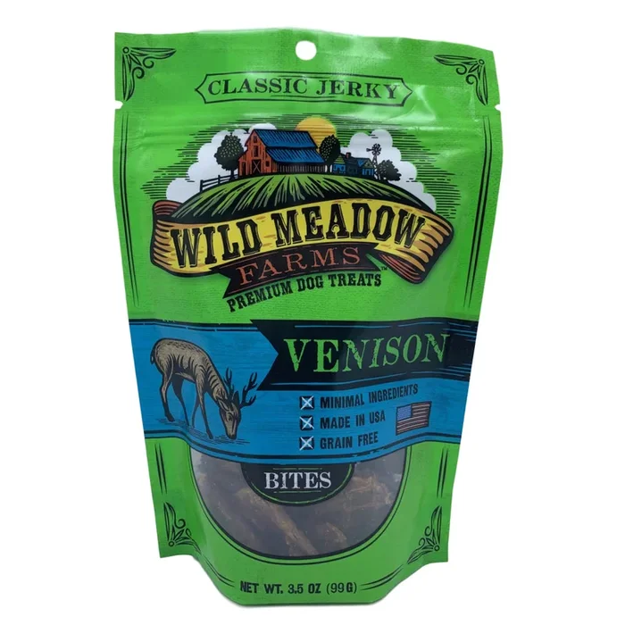 Classic Venison Bites Dog Treats