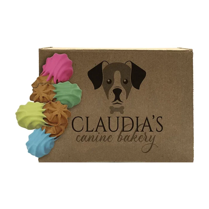 Claudia’s Canine Bakery Peanut Butter Goobers Pastel Dog Treat