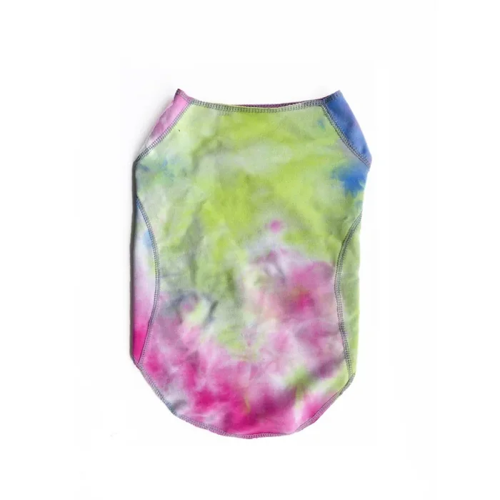 Cloak & Dawggie Tie Dye Dog Shirt – Pastel