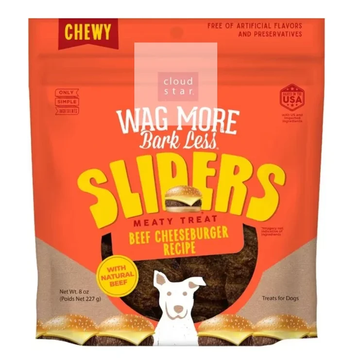 Cloud Star “Wag More Bark Less” Sliders, Beef Cheeseburger recipe