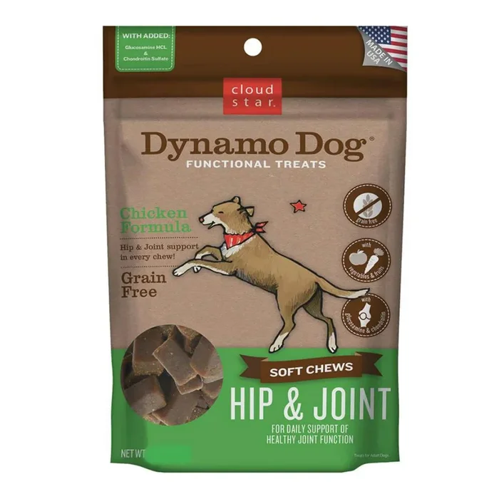 Cloud Star Dynamo Dog Hip and Joint Dog Treats – Chicken