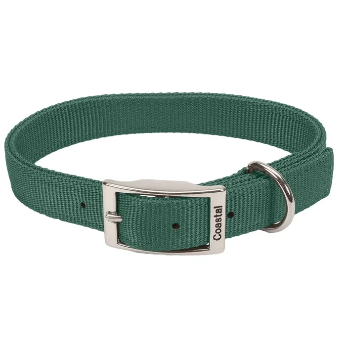 Coastal Double Nylon Collar 20″ Hunter