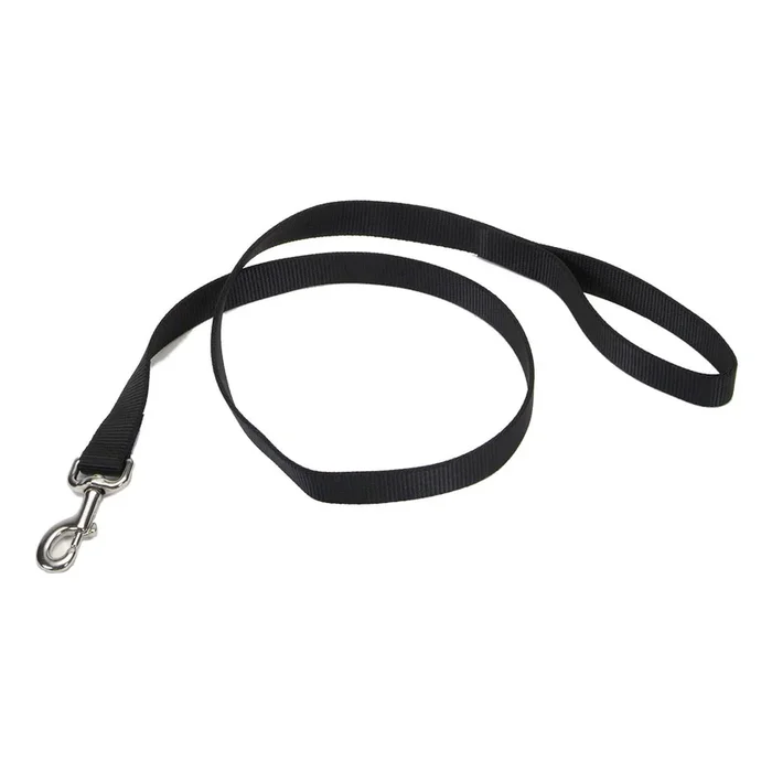 Coastal Nylon Lead 6′ – 5/8″ Black