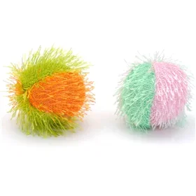 Coastal Turbo Fuzzy Balls Cat Toy