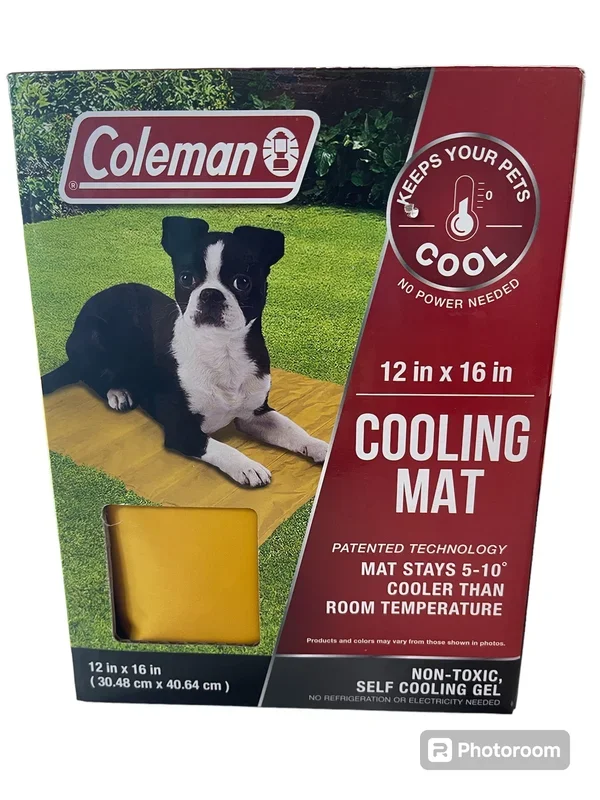 coleman cooling mat 12×16 yellow color