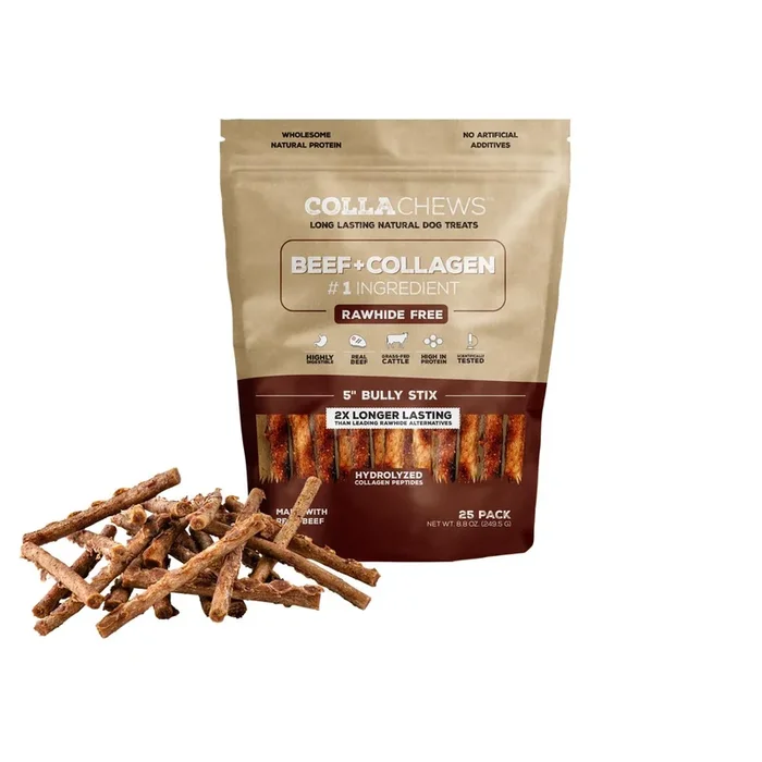 CollaChews Bully & Collagen Sticks Dog Treat
