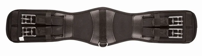 Collegiate Memory Foam Dressage Girth, Black