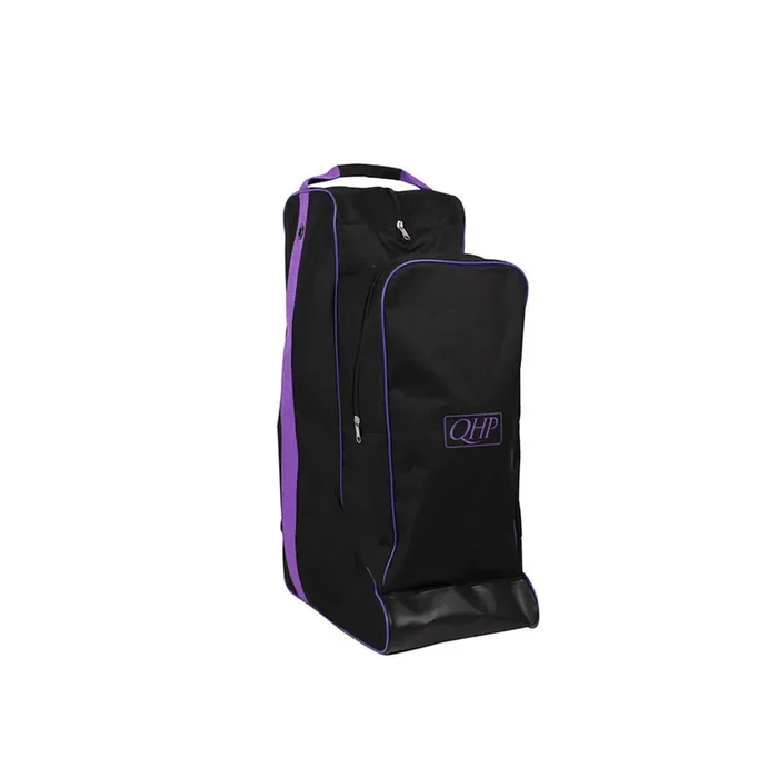 Combined bag for riding boots and helmet Q-essentials