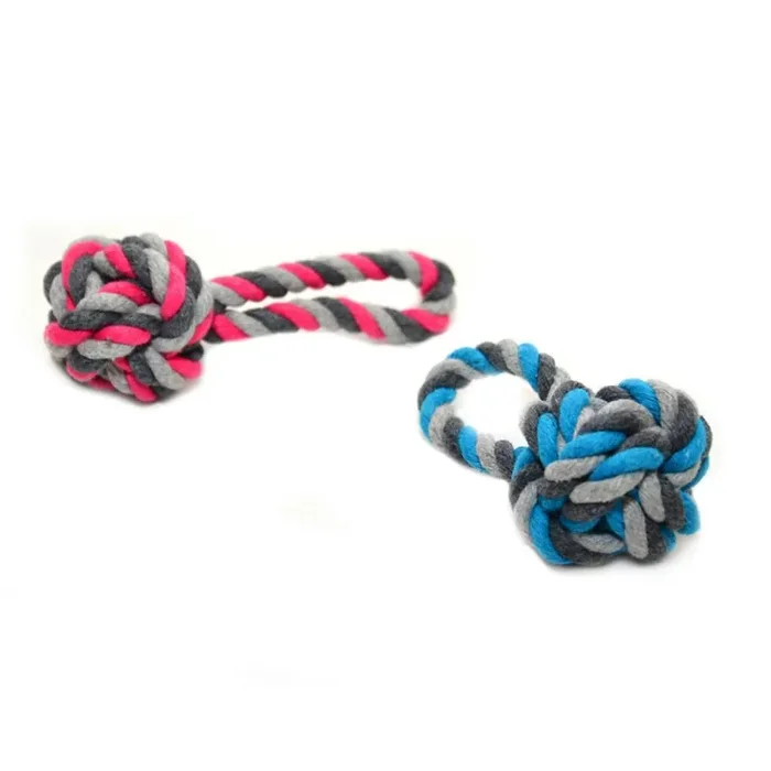 Cotton dog rope Duvoplus Dummy Balle [Size 9x4x4 cm]