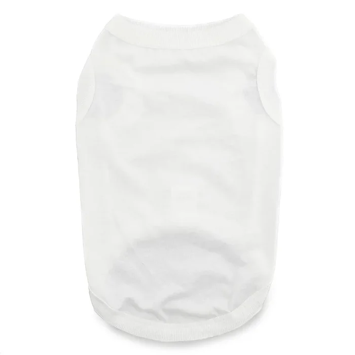 Cotton Dog Tank by Doggie Design – White