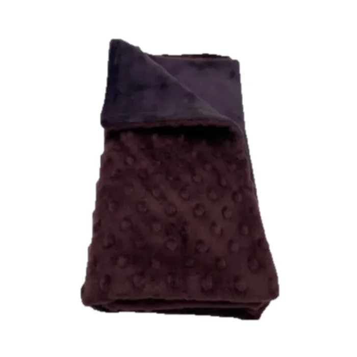 Cuddle Bubble Blanket – Chocolate