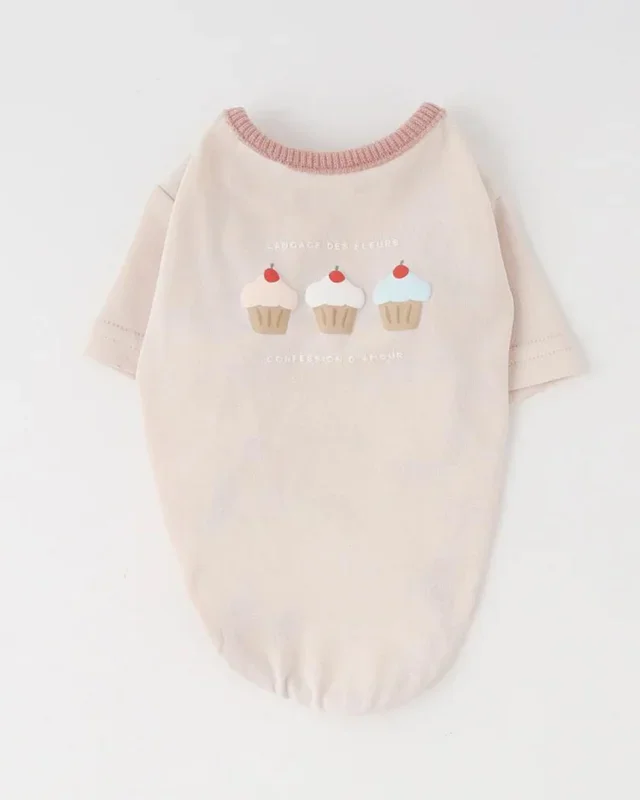 Cupcake Love Dog T-Shirt (FINAL SALE)