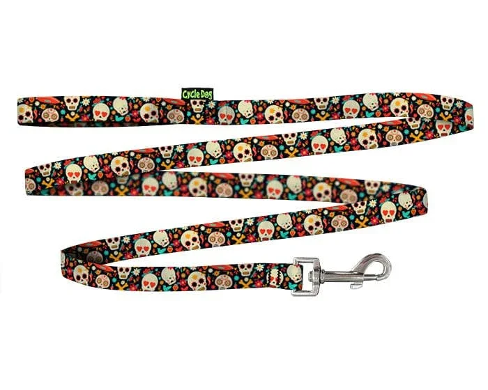 Cycle Dog – Small Ecoweave-Sugar Skulls Dog Leash