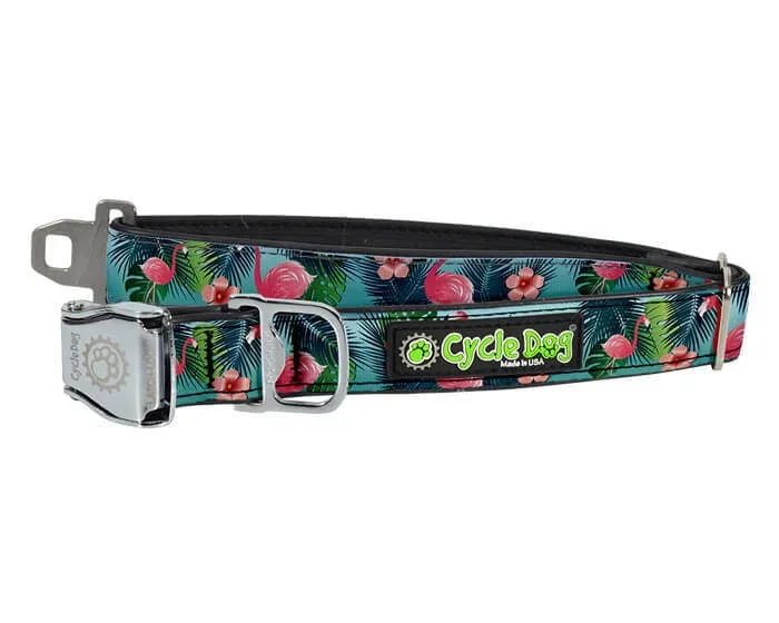 CYCLE Regular Dog Collar Flamingo MTL LATCH LOCK