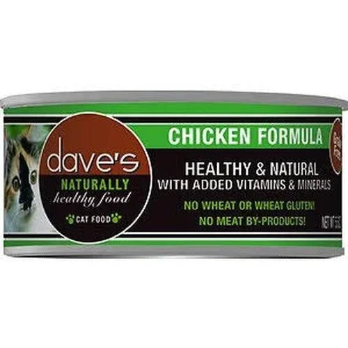 Dave’s Cat Hlthy Ckn Can chicken 5.5oz