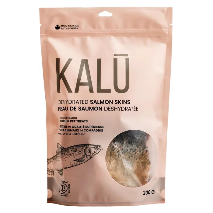 Dehydrated Salmon Skins