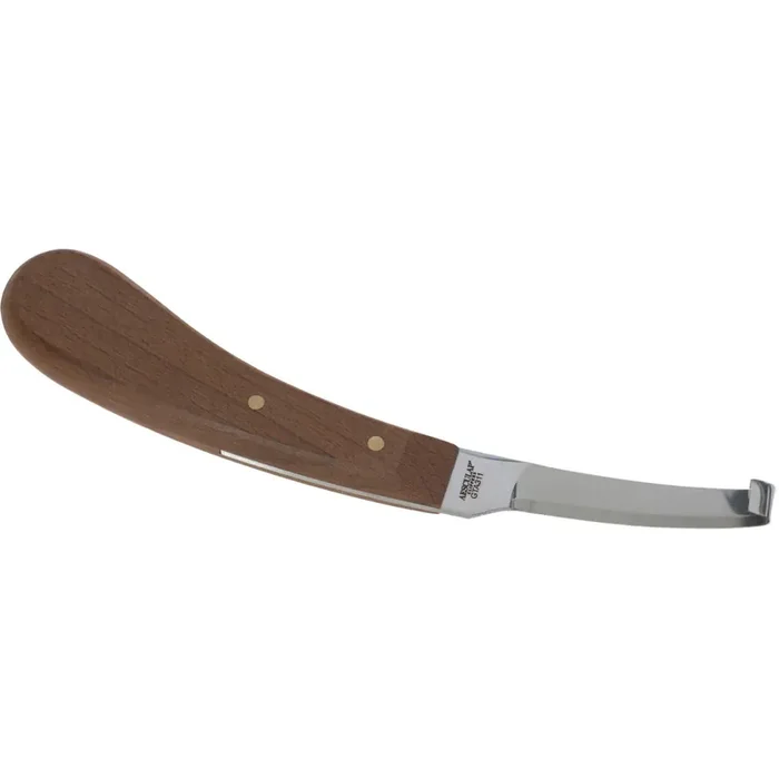 Denette right hand cut Danish shape handle heat treated beech Aesculap [Size 20 cm]