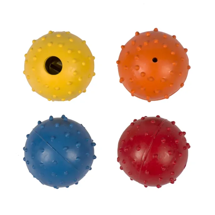 Dental rubber dog ball Duvoplus Dogtoy [Size 5.1×5.1×5.1 cm]