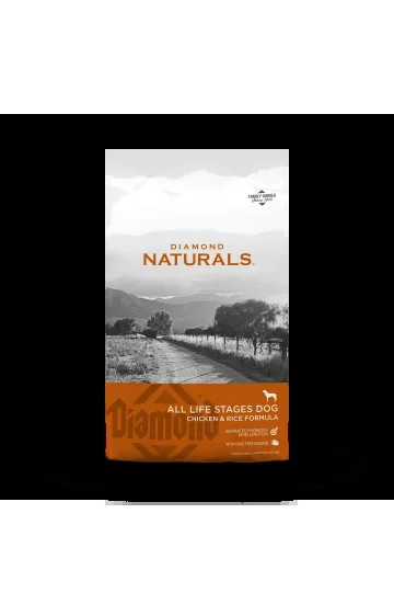Diamond Naturals Chicken & Rice Formula 40 LB