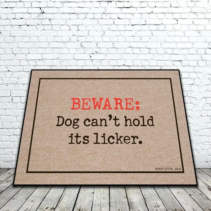 Dog Can’t Hold Its Licker Mat
