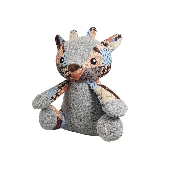 Dog plush – deer Nobby Pet Patchwork [Size 20 cm]