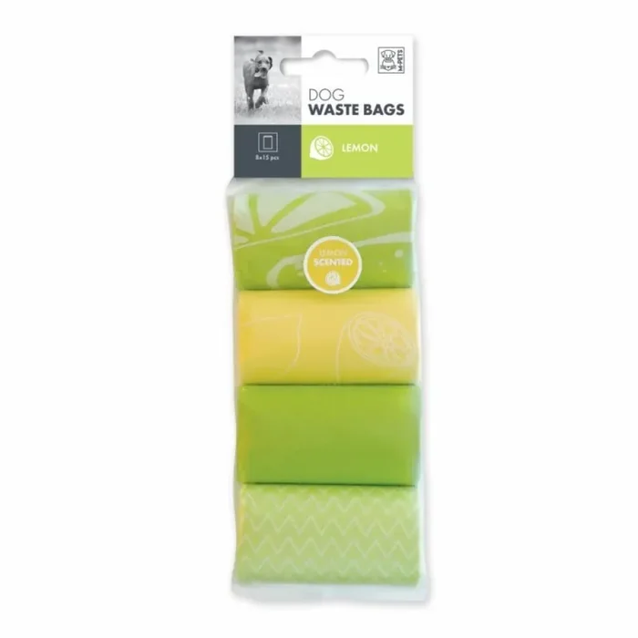 Dog poop bag M-Pets (x15)