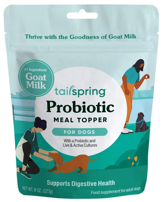 Dog Probiotic Tailspring Meal Topper, 8 oz