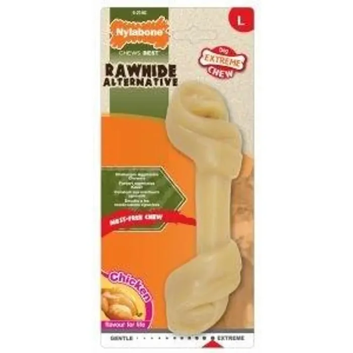 Dog toy Nylabone Extreme Chew – Knot Original Flavour Chicken L [Size L]